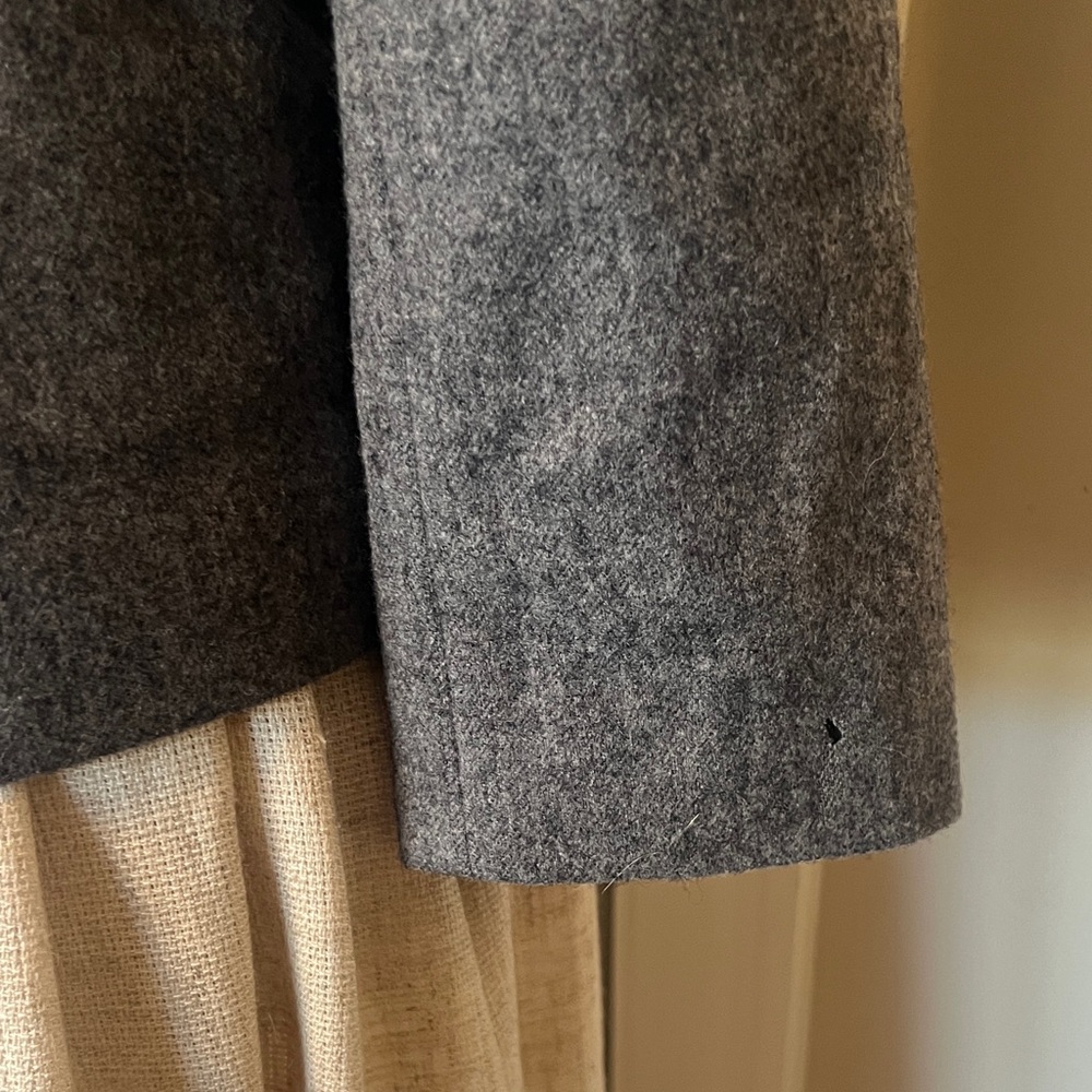 Pendleton Gray Wool Blazer Jacket Small - image 9